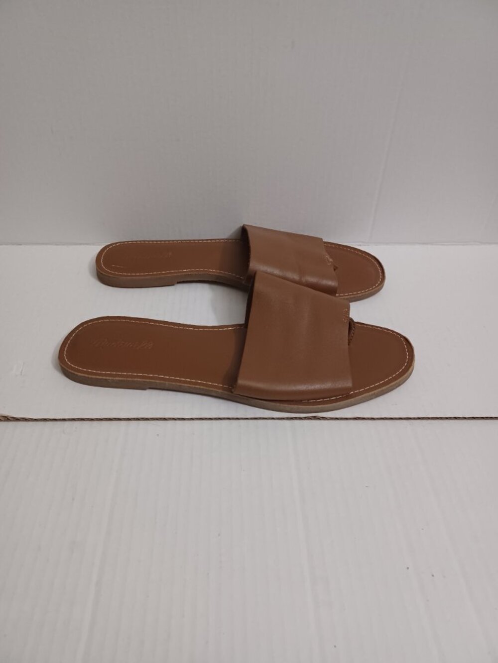 MADEWELL THE BOARDWALK POST SLIDE SANDALS BROWN SIZE 11 - Picture 6 of 16
